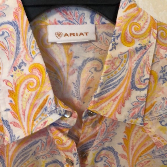 Five Retro, cowgirl, summer snap shirts. - Picture 3 of 7